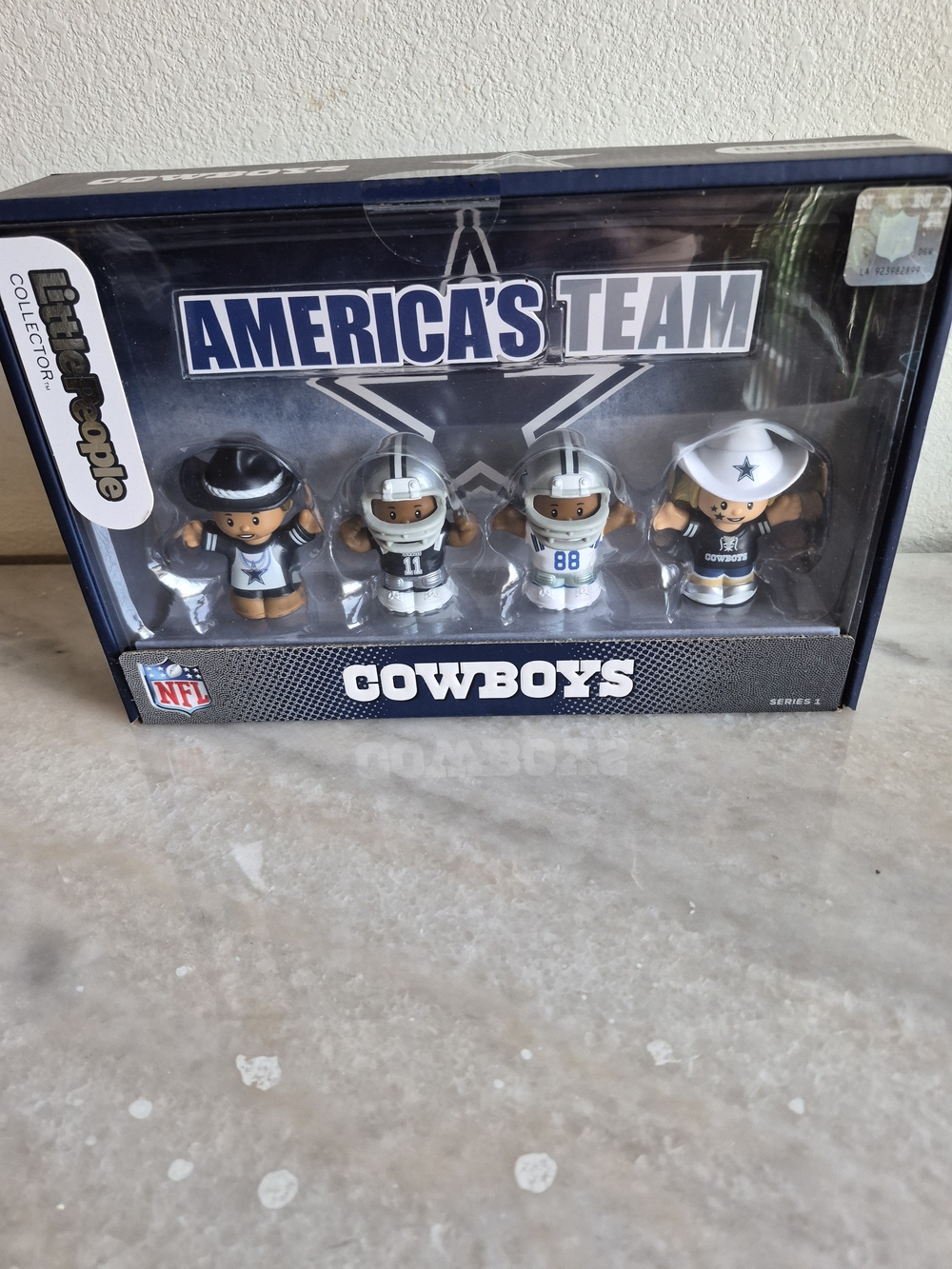 Fisher-Price Dallas Cowboys Little People Collector Action Figure Set NFL